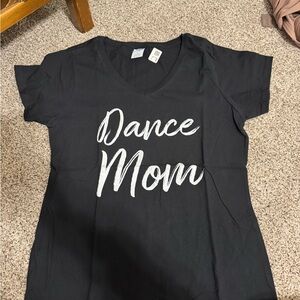 Port and Company Black 'Dance Mom' Tee